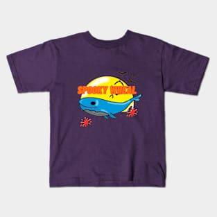 Spooky whale Kids T-Shirt